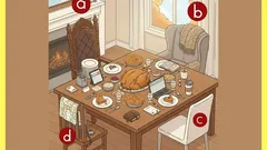 Test osobowości od psychologów: wybierz miejsce przy stole i poznaj swoje ukryte cechy